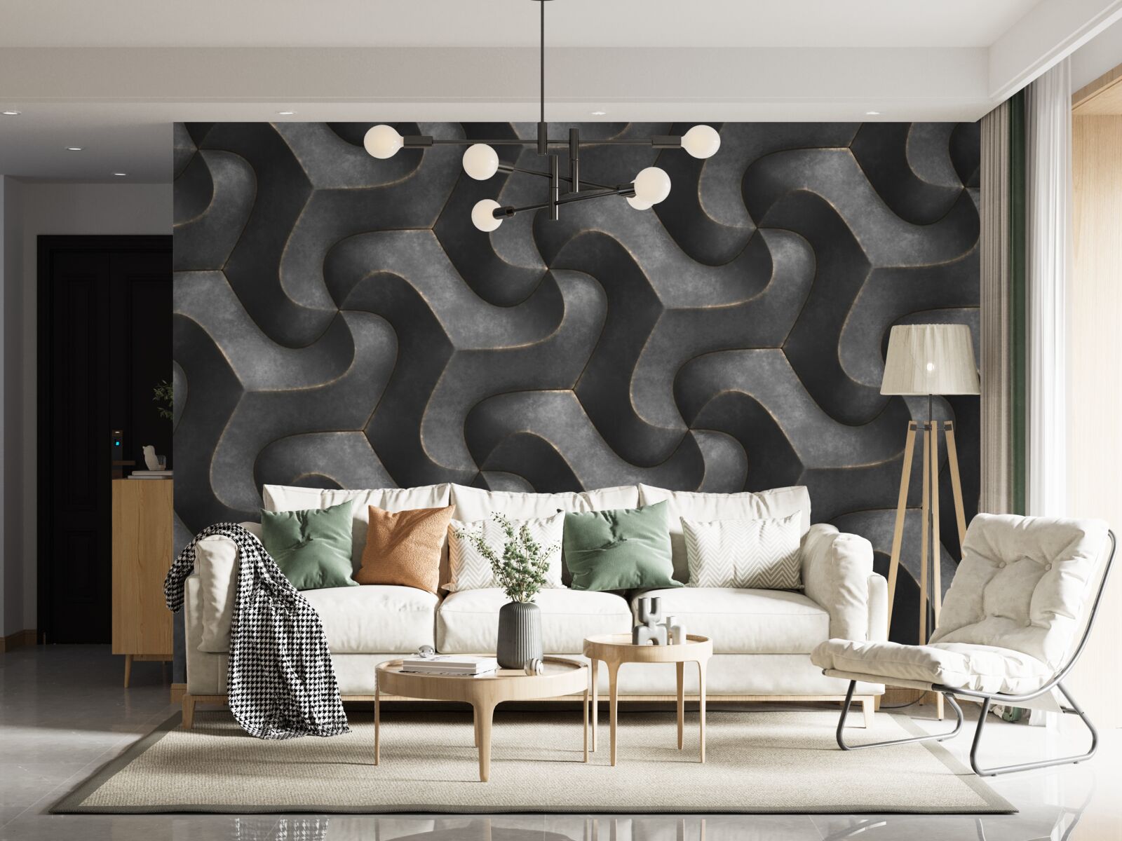 Фотошпалери просочена текстура деревини