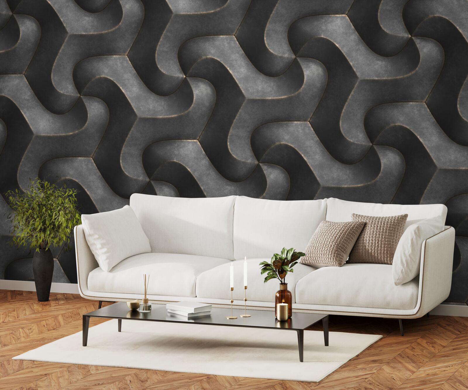 Фотошпалери просочена текстура деревини