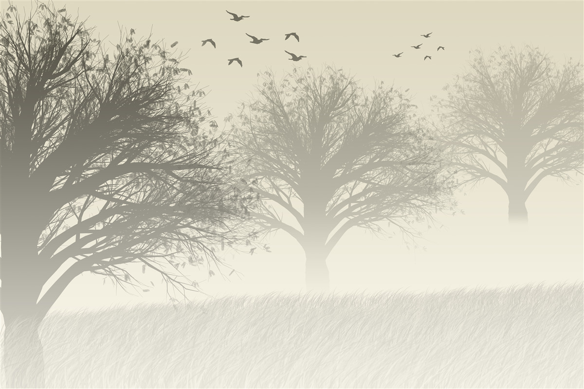 Фотошпалери птахи відлітають на зимівлю