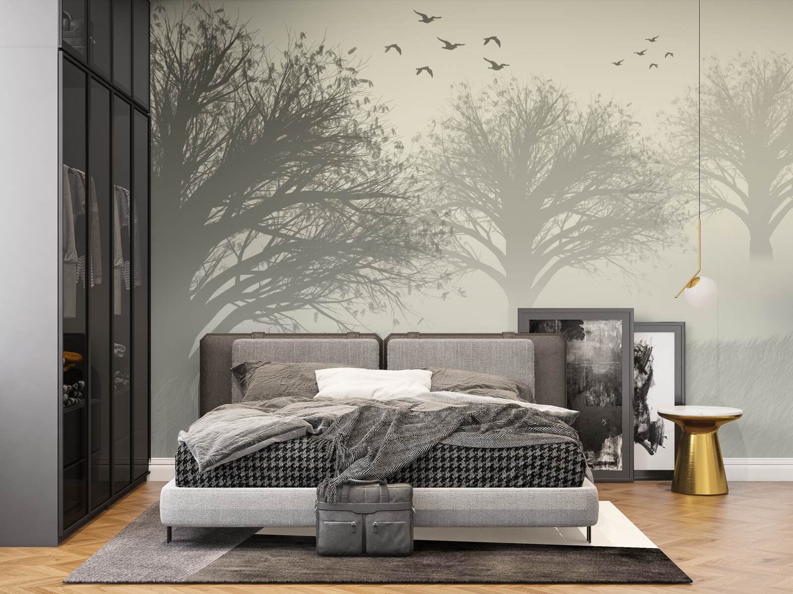 Фотошпалери птахи відлітають на зимівлю