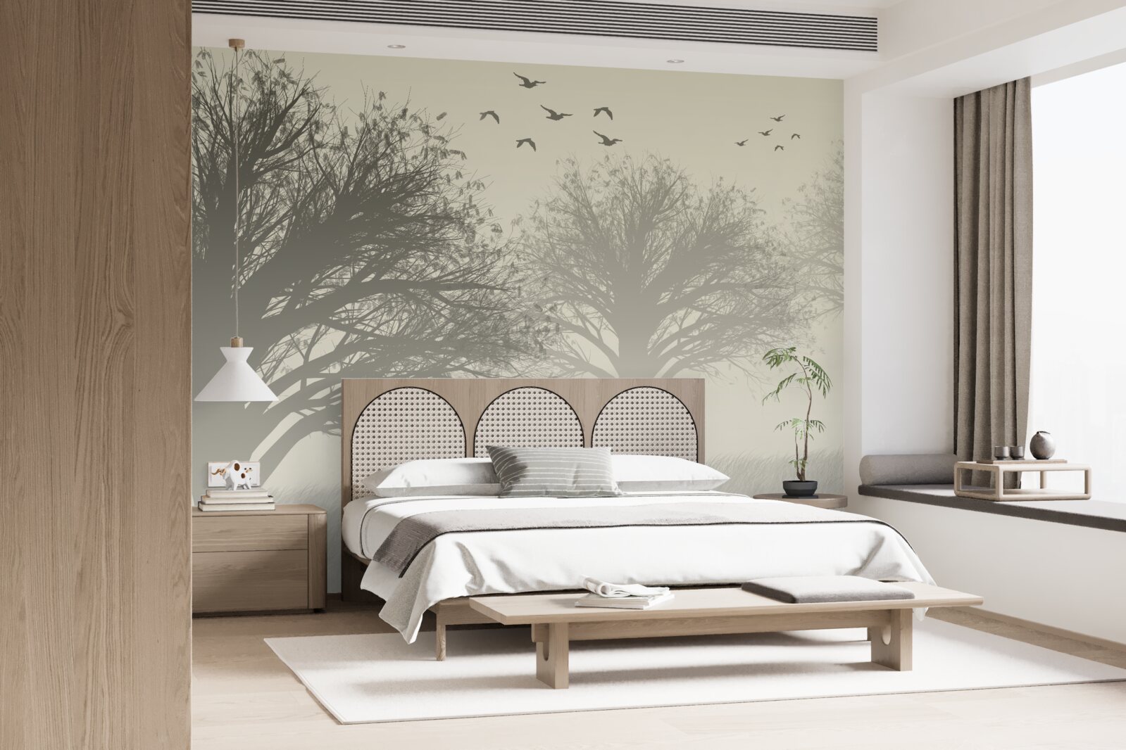 Фотошпалери птахи відлітають на зимівлю