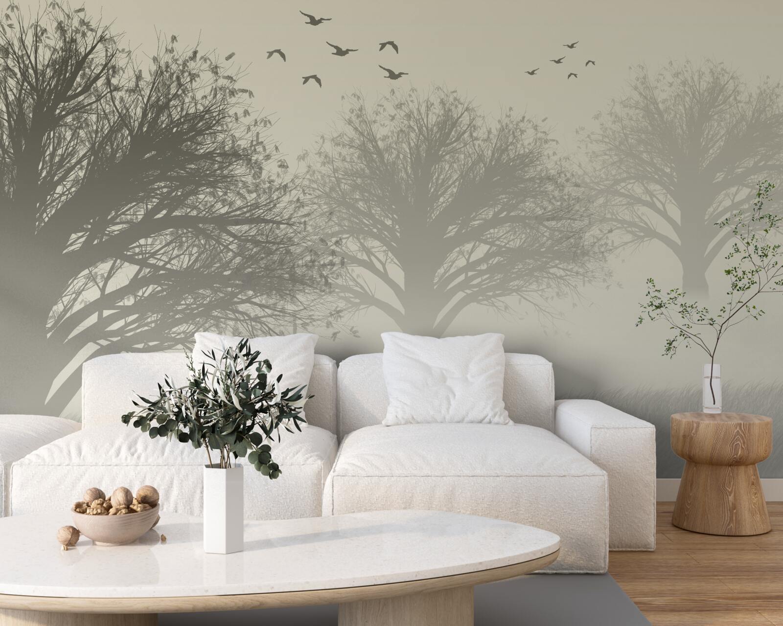 Фотошпалери птахи відлітають на зимівлю