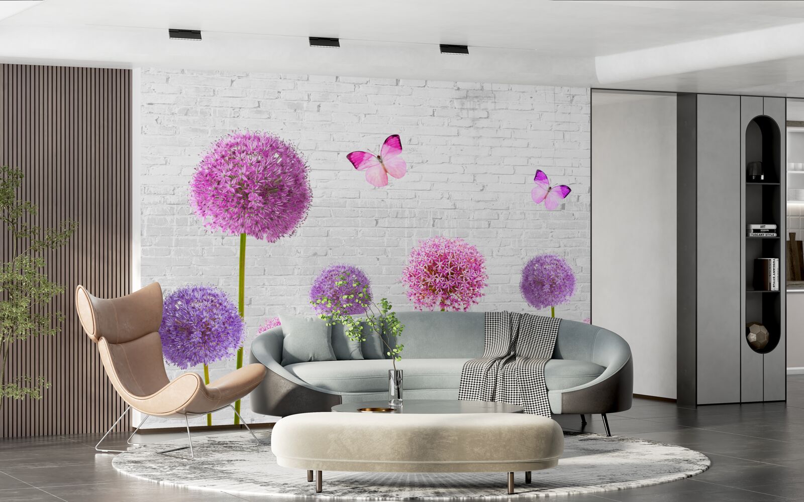 Фотошпалери пухнасті косулі всіх кольорів