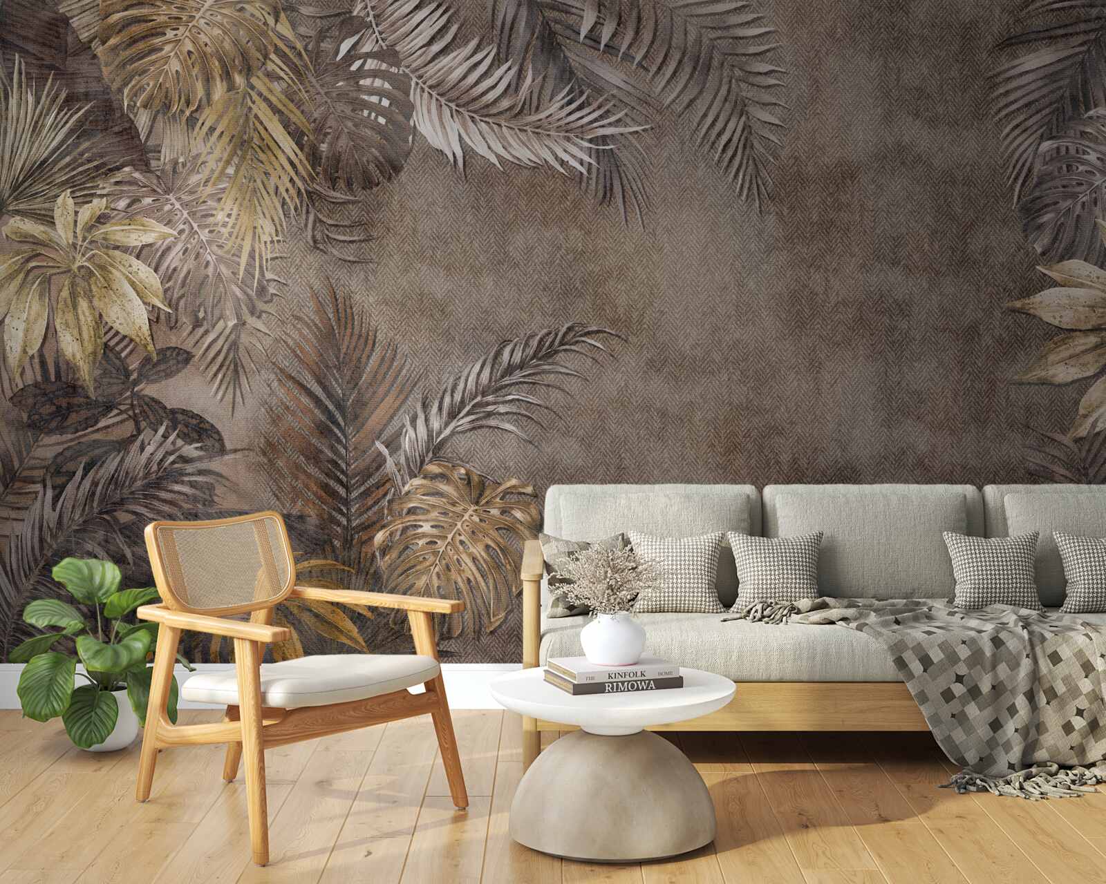 Фотошпалери нічні тропіки під шелест листя