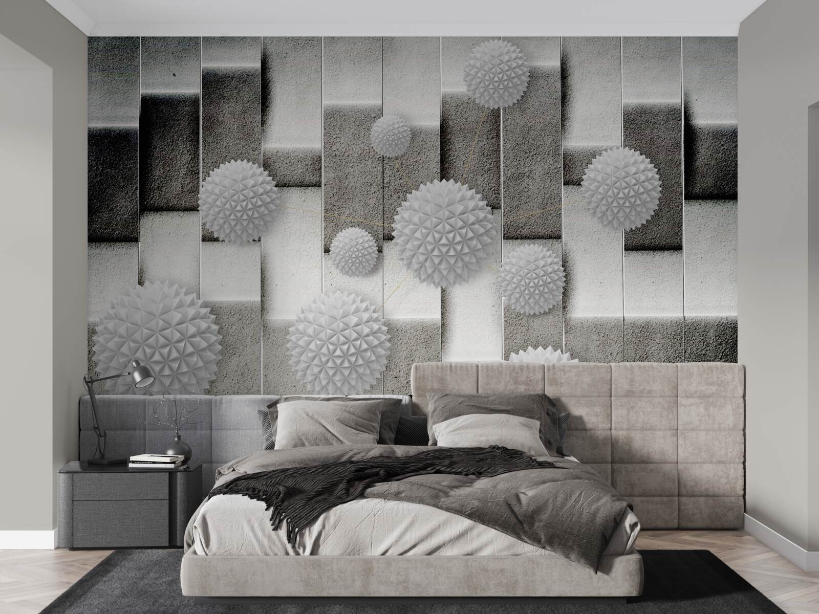 Фотошпалери геометрія та загострені форми