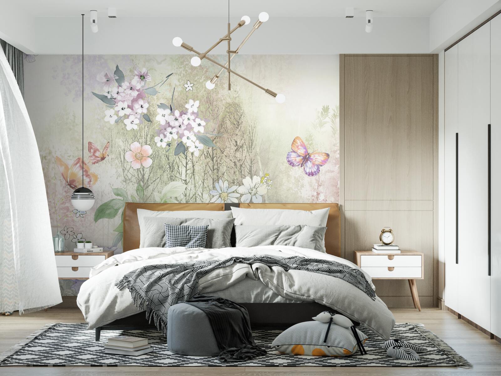 Фотошпалери Асортимент лугових квітів