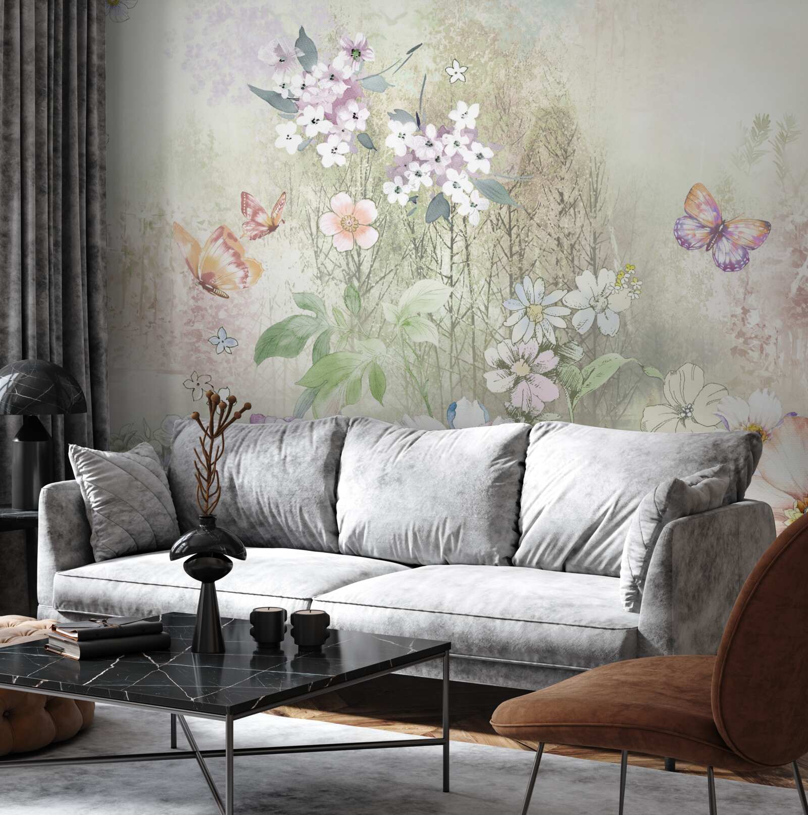 Фотошпалери Асортимент лугових квітів