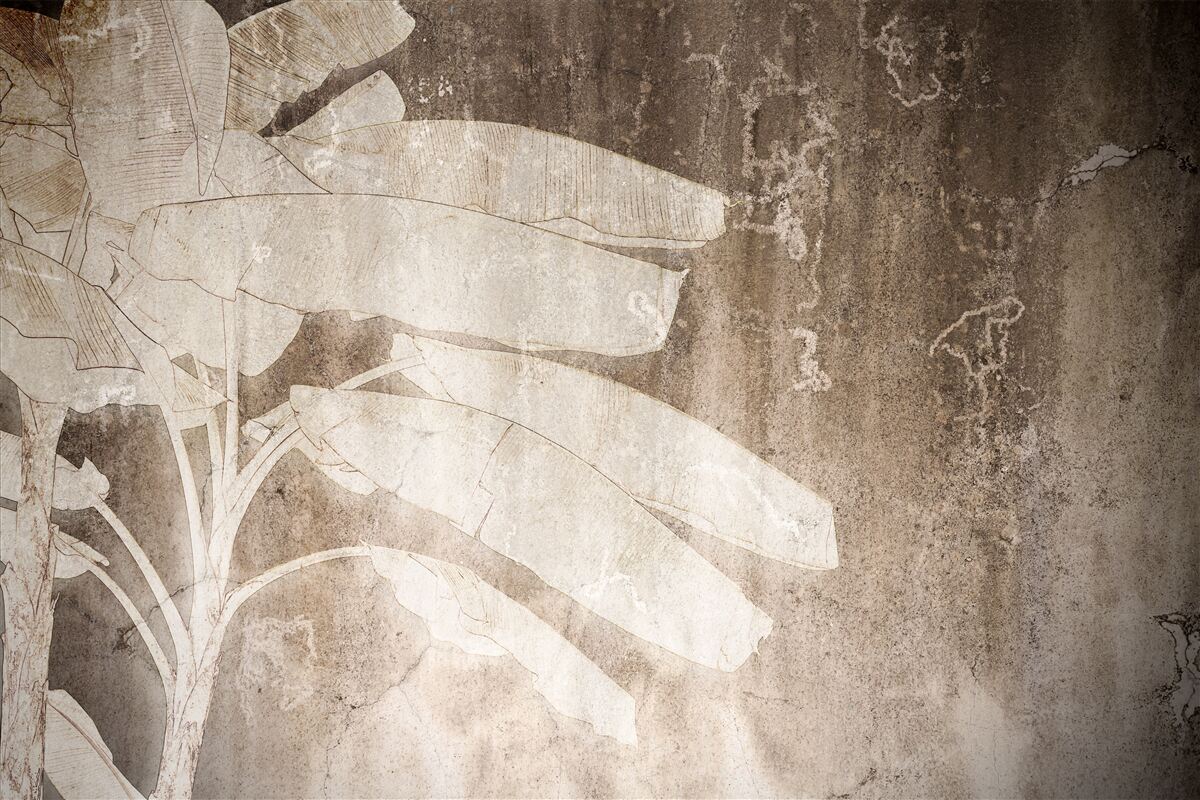 Фотошпалери самотнє дерево в абстрактному стилі