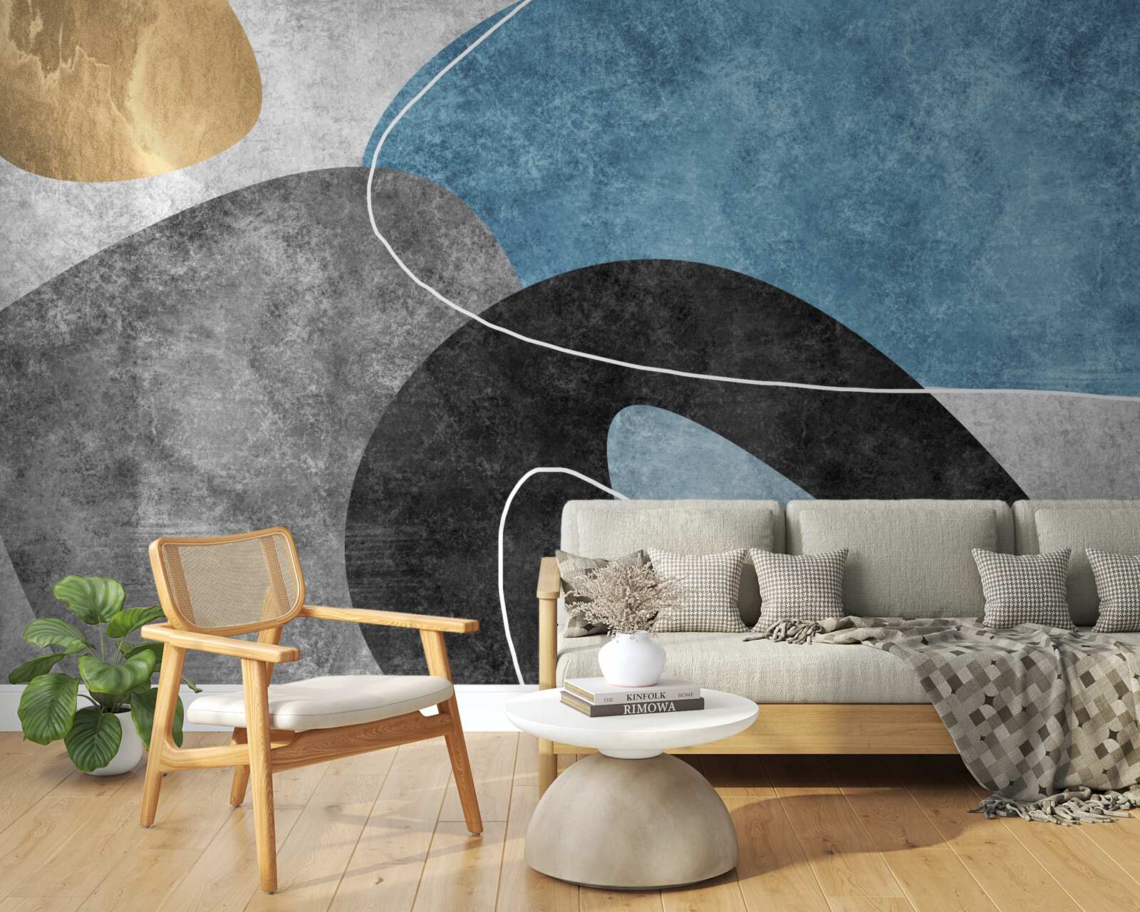 Фотошпалери пастельні відтінки мармуру