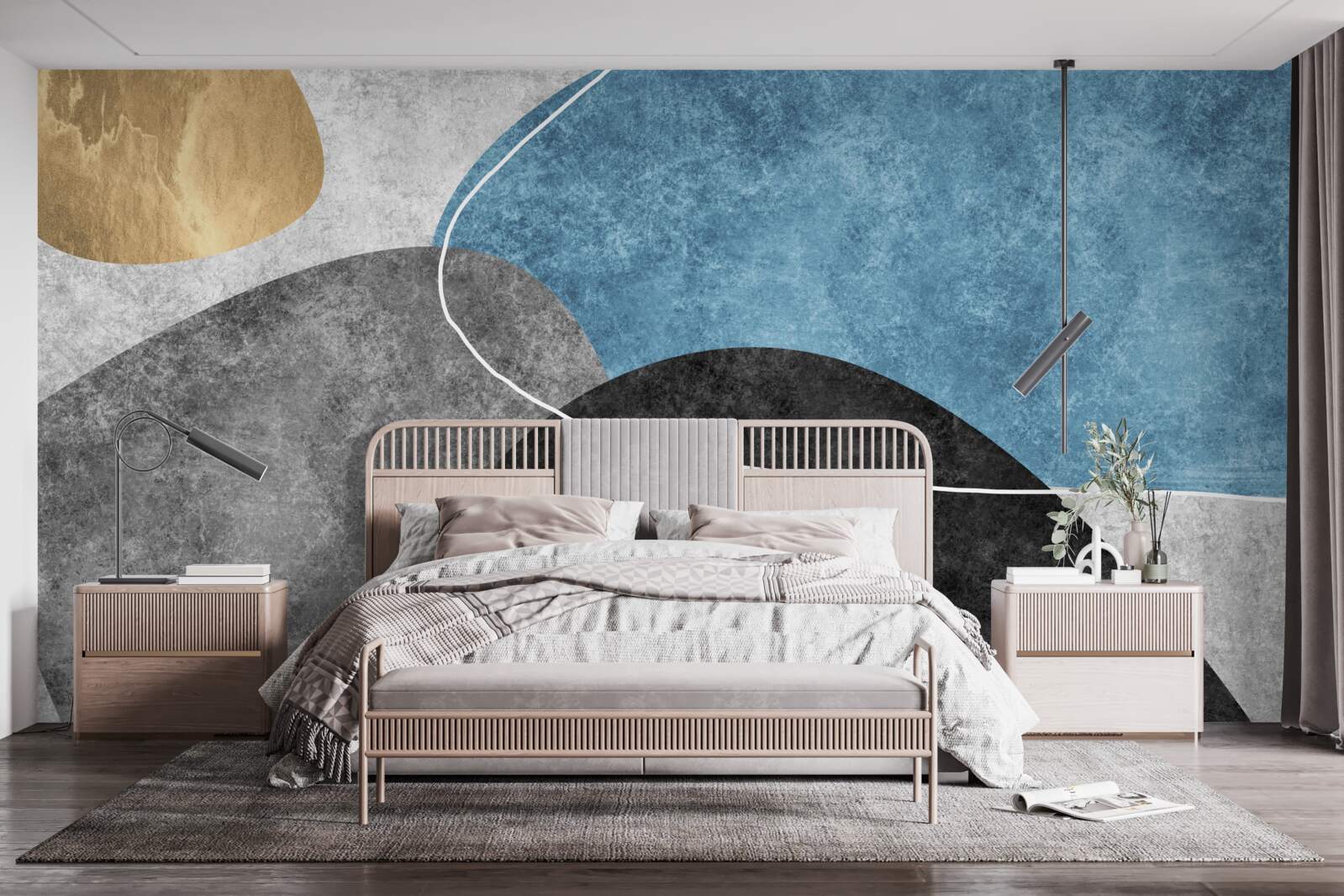 Фотошпалери пастельні відтінки мармуру