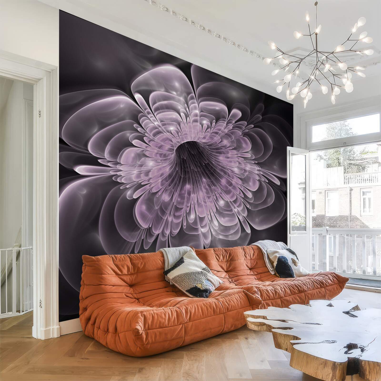 Фотошпалери кришталевий бутон квітки