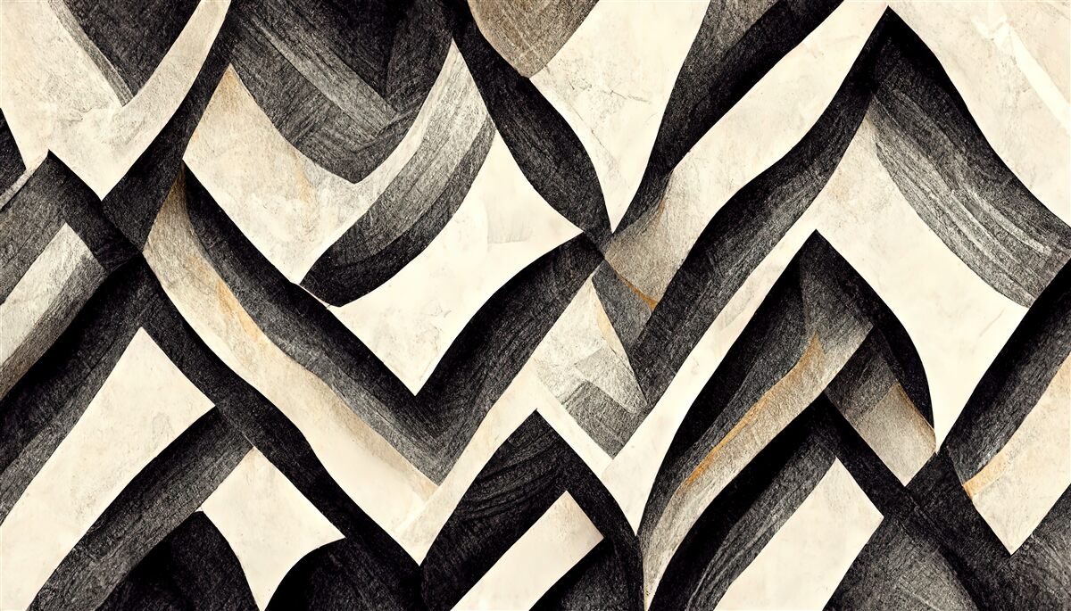 Фотошпалери чорні гори, оповиті туманом