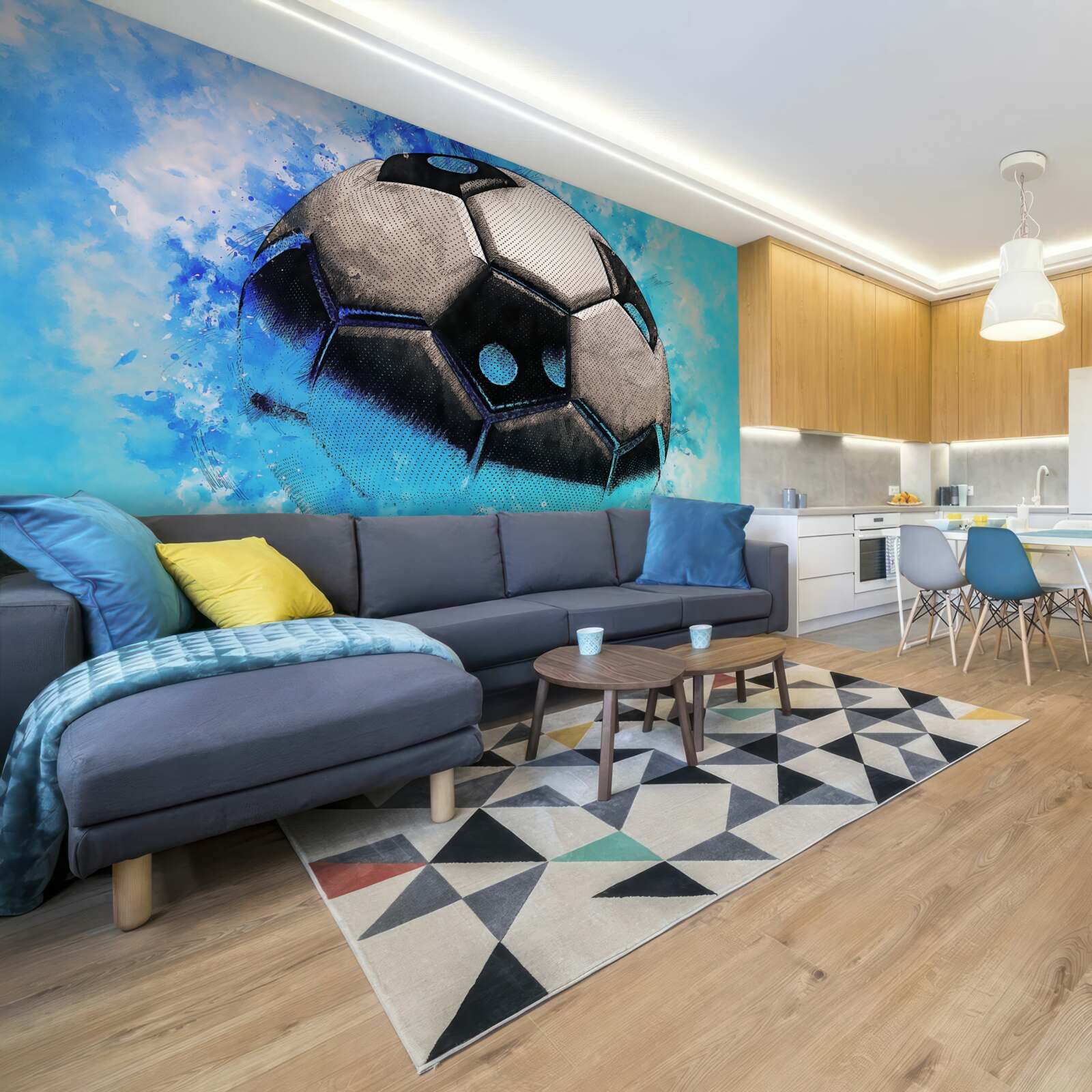 Фотошпалери швидкісний футбол