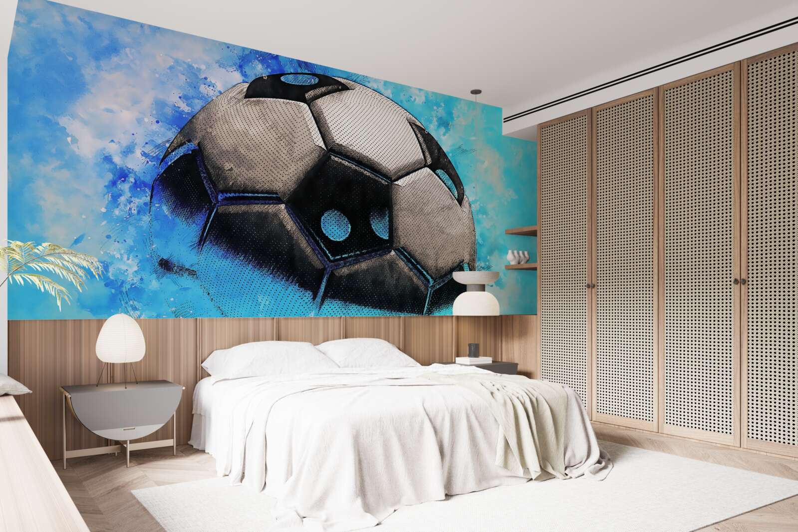 Фотошпалери швидкісний футбол