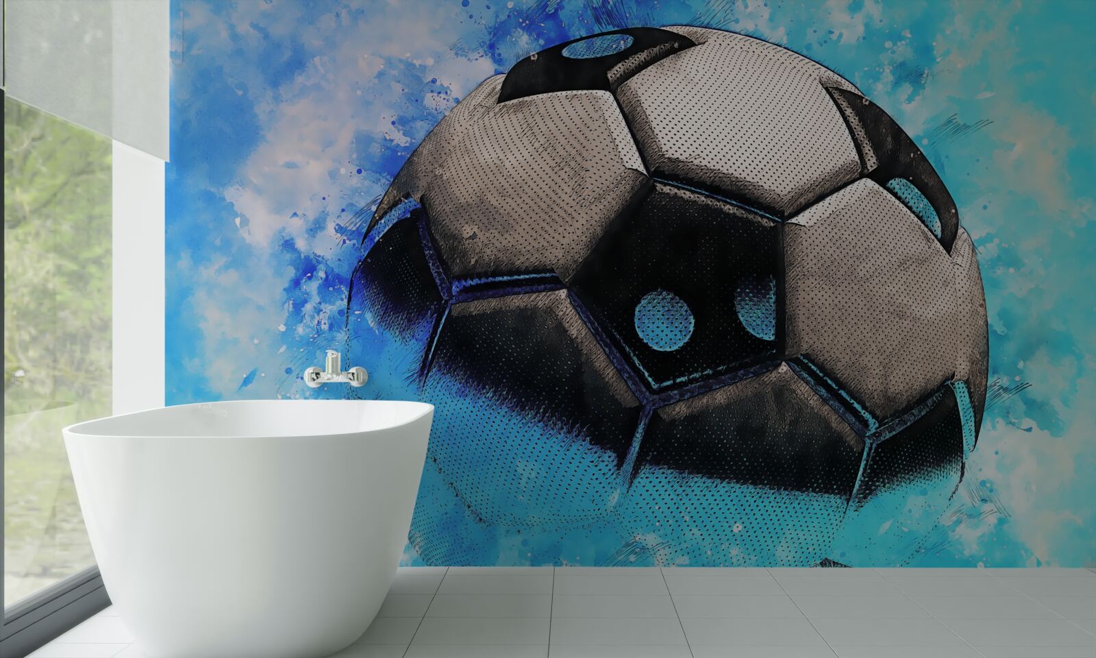 Фотошпалери швидкісний футбол