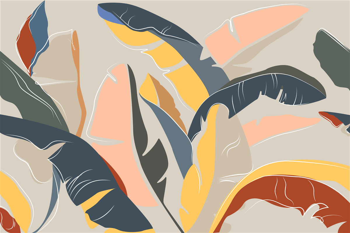 Фотошпалери високе і багате листя папороті