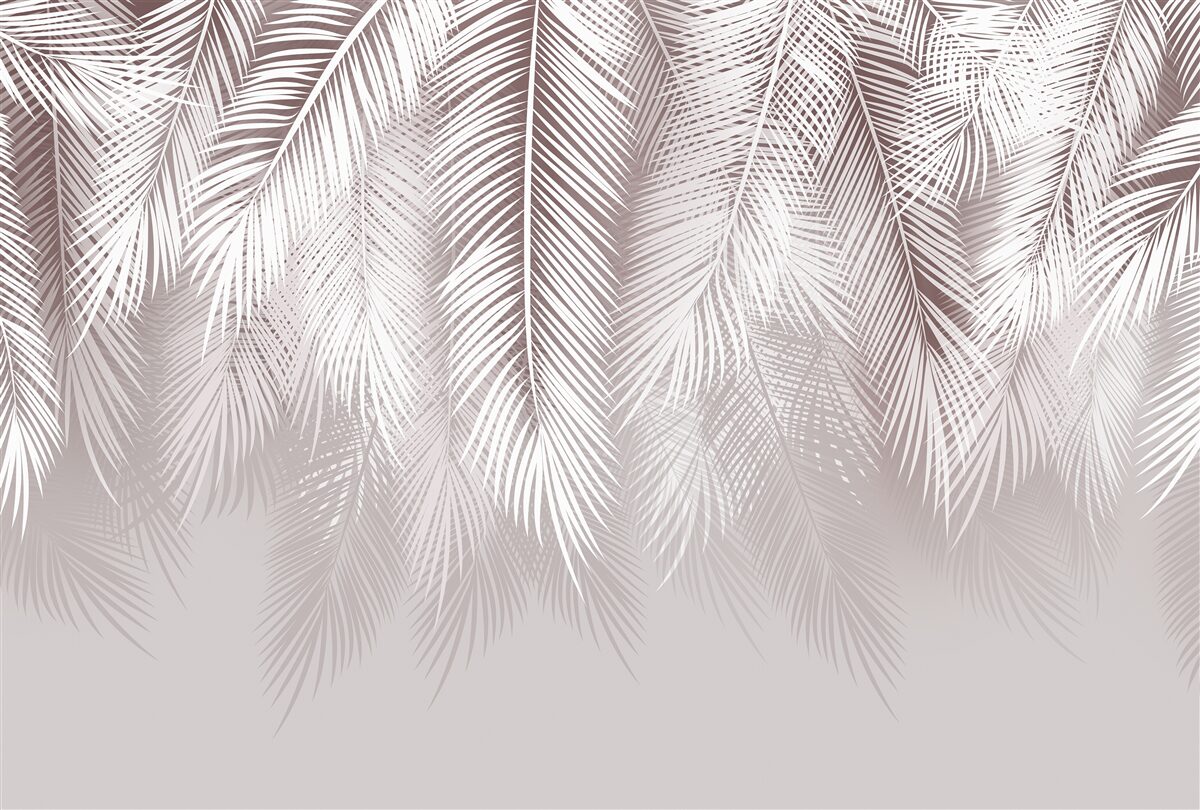 Фотошпалери Білосніжне пір'я повільно опускається