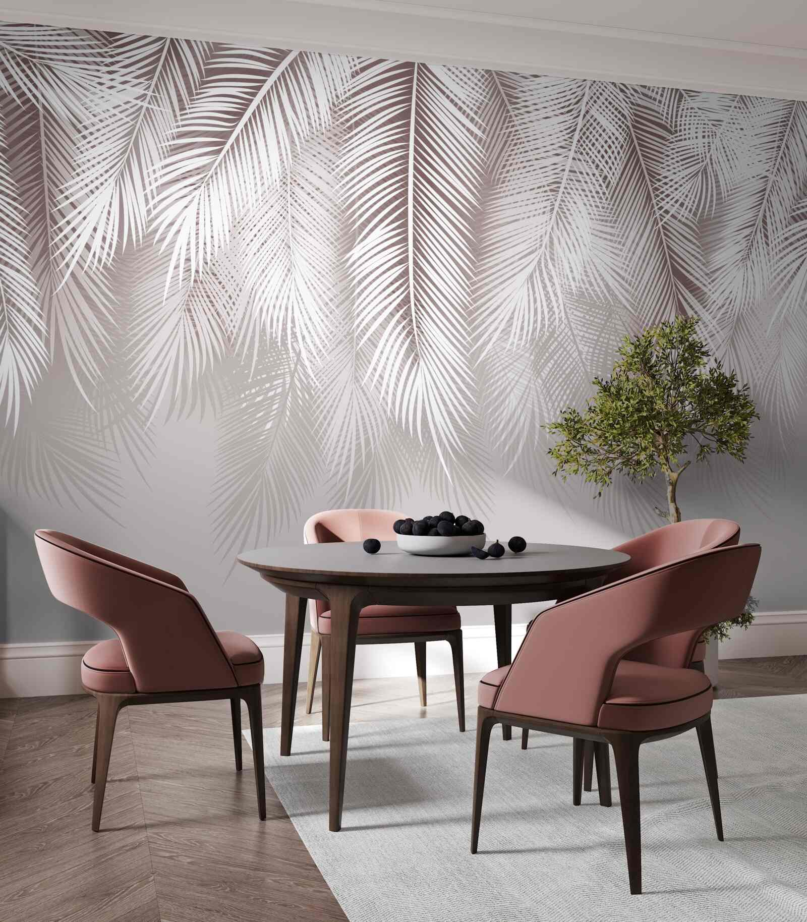 Фотошпалери Білосніжне пір'я повільно опускається