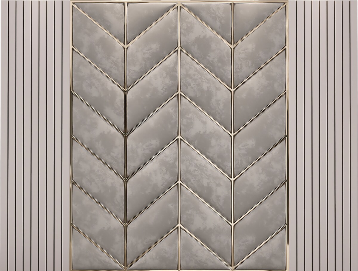 Фотошпалери сіро-золотиста текстура