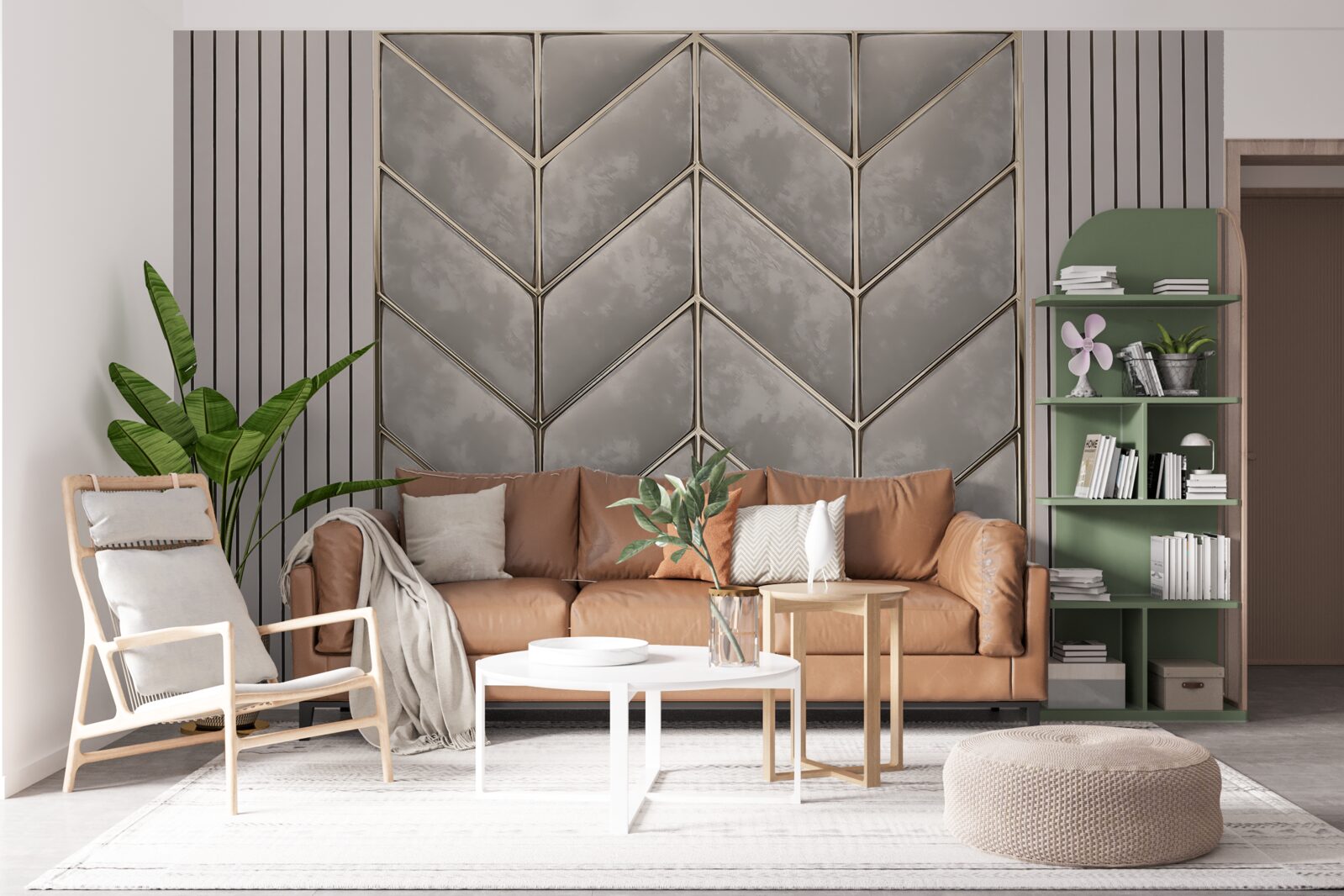 Фотошпалери сіро-золотиста текстура