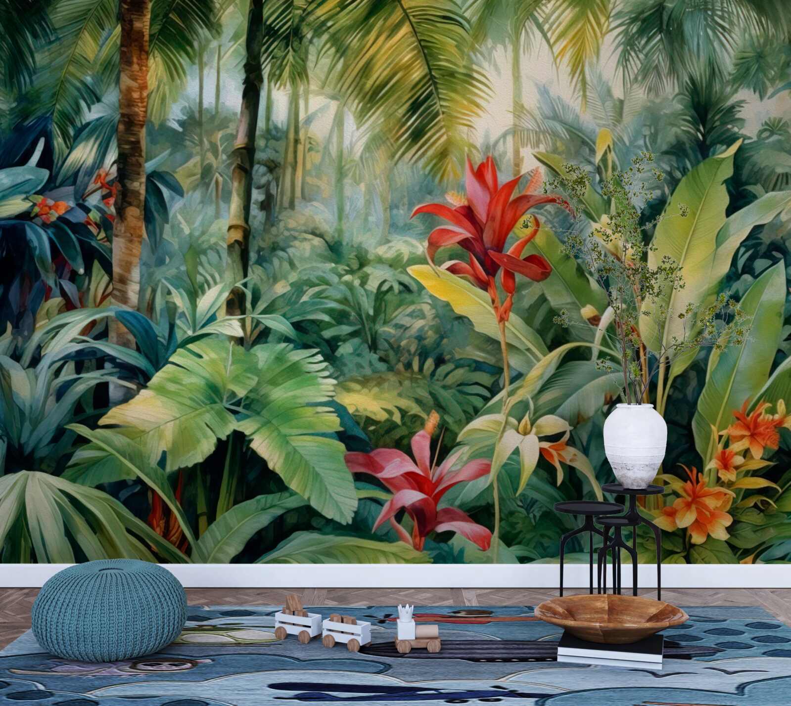 Фотошпалери неймовірне розмаїття тропічної флори