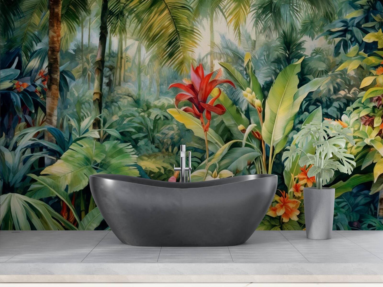 Фотошпалери неймовірне розмаїття тропічної флори