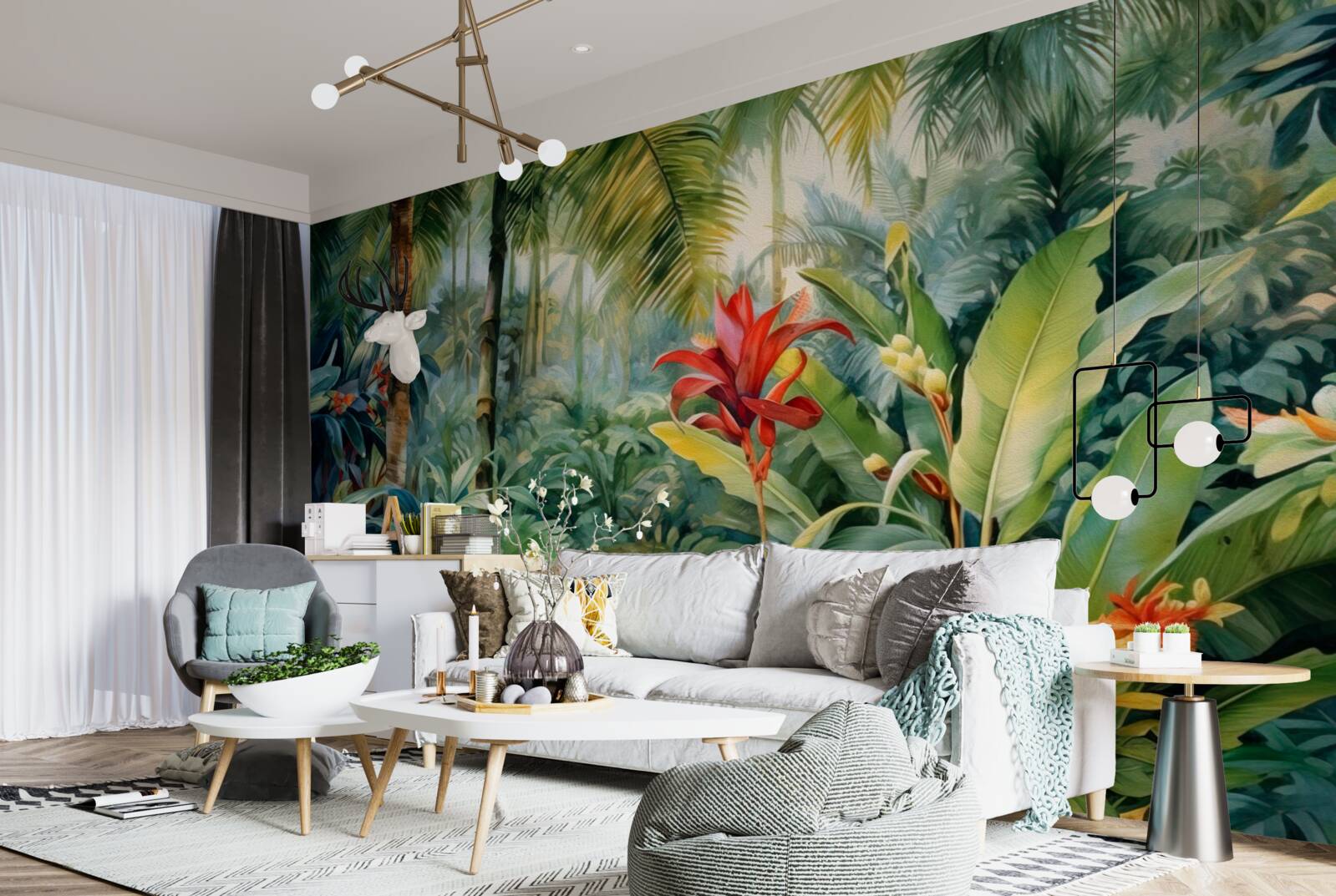 Фотошпалери неймовірне розмаїття тропічної флори