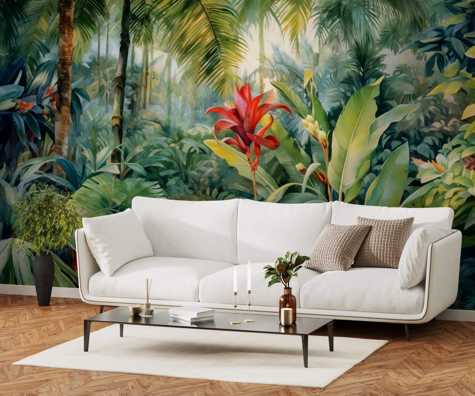 Фотошпалери неймовірне розмаїття тропічної флори