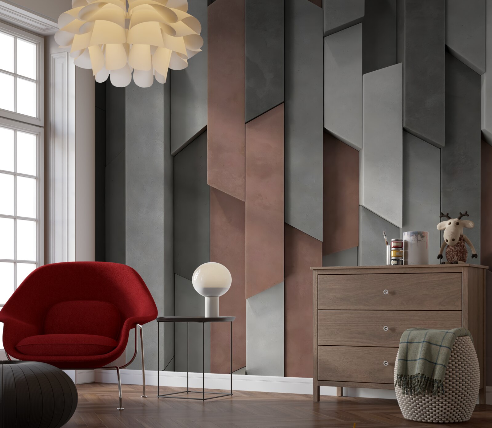 Фотошпалери вертикальні форми з об'ємом