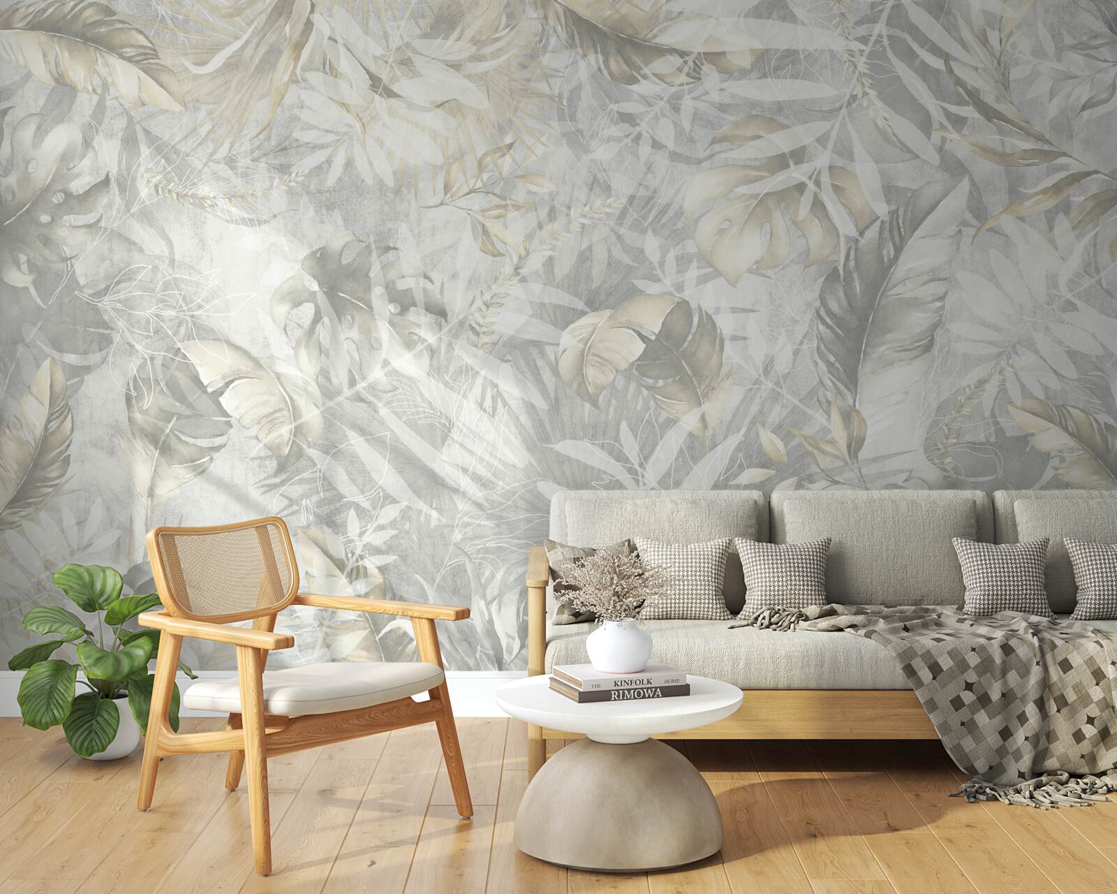 Фотошпалери велика кількість рослин у джунглях