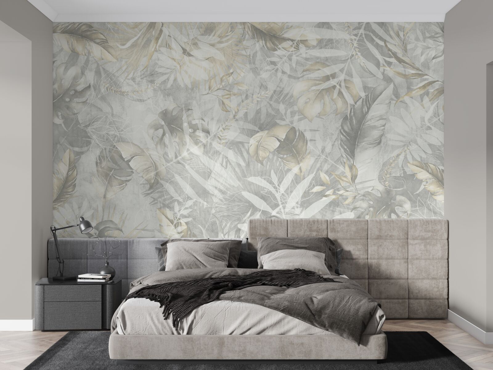 Фотошпалери велика кількість рослин у джунглях