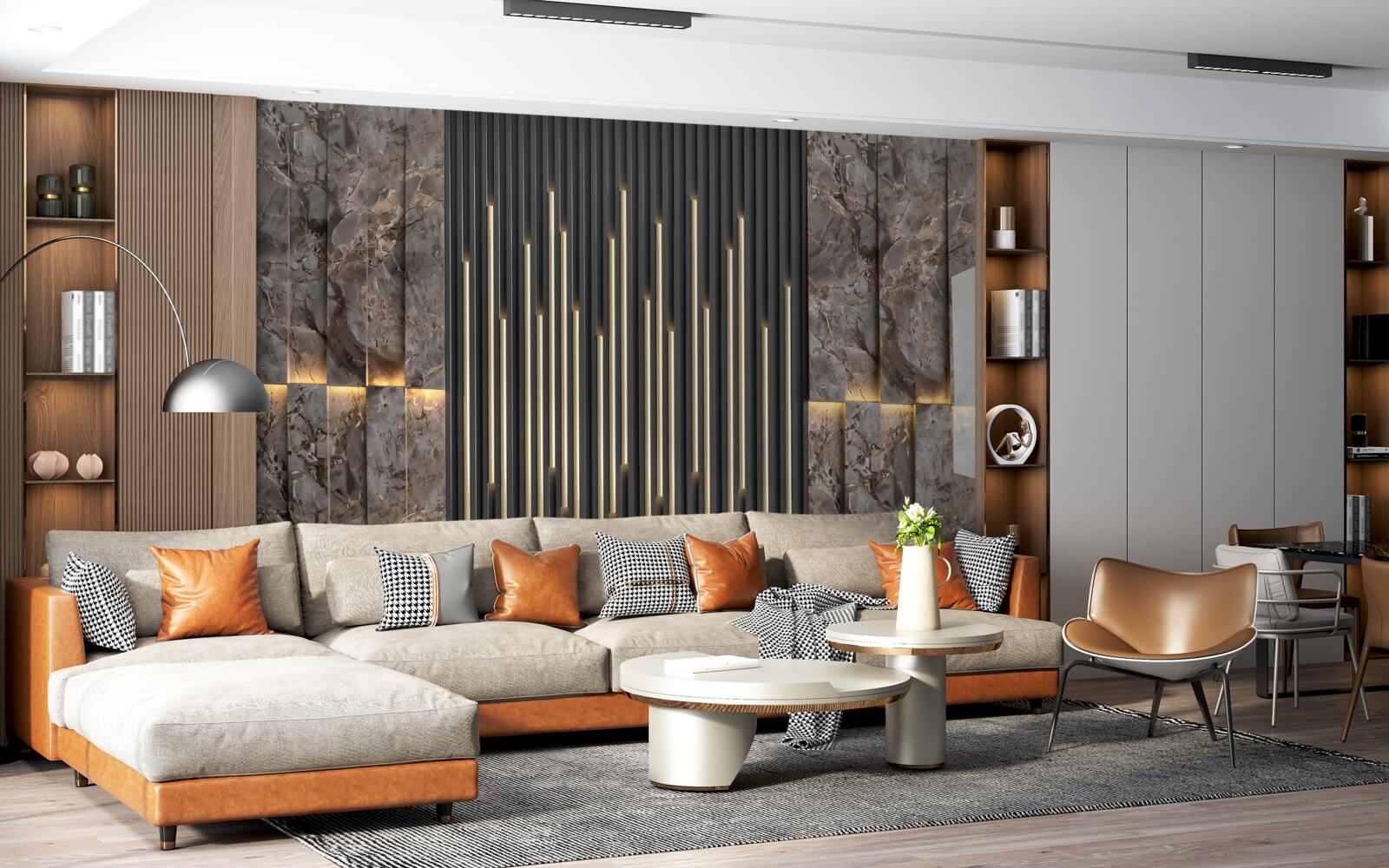 Фотошпалери декоративна передача об'ємного звуку