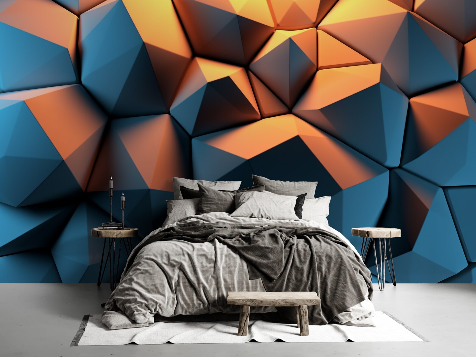 Фотошпалери 3d геометричні фігури