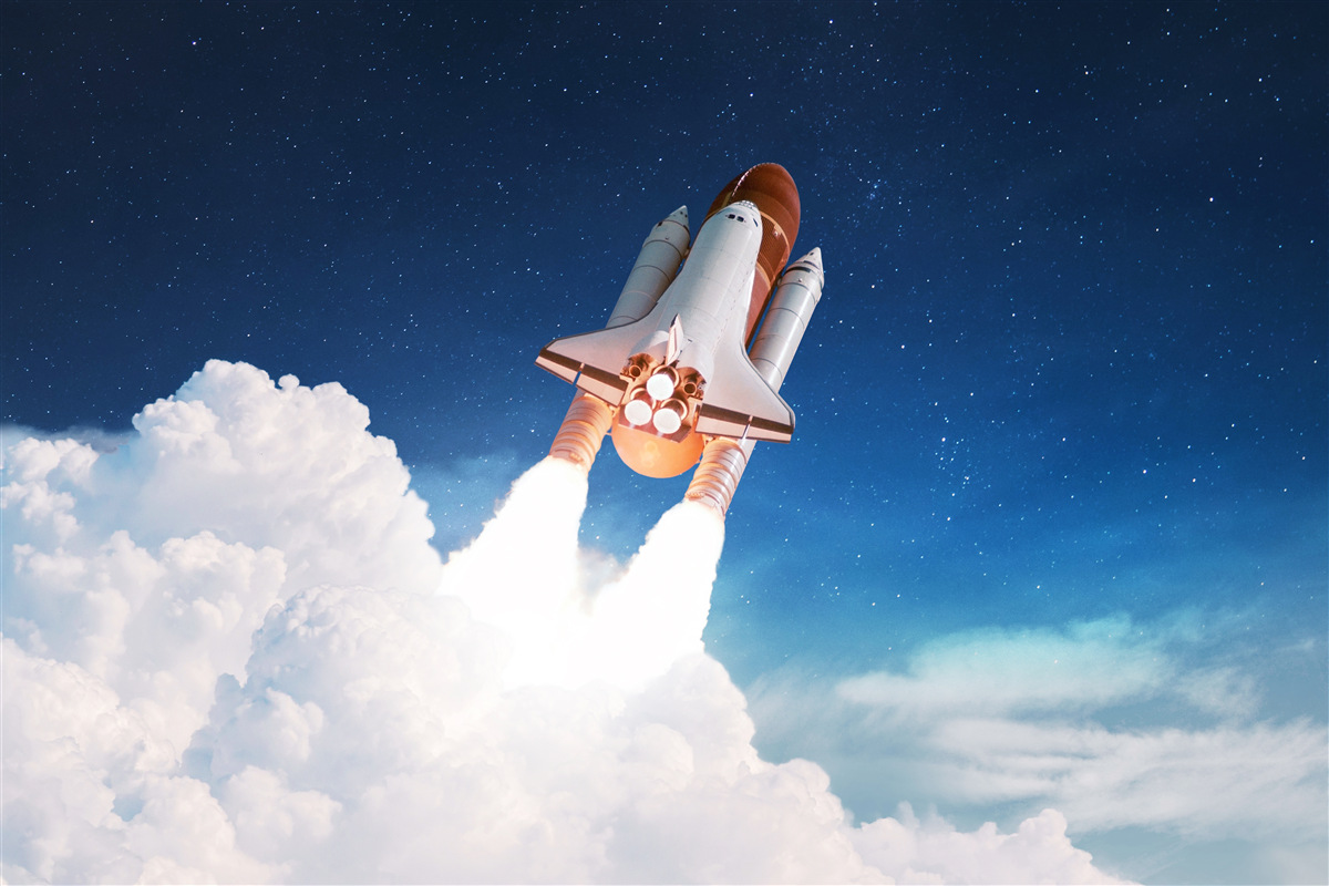 Фотошпалери корабель готується до космічного польоту