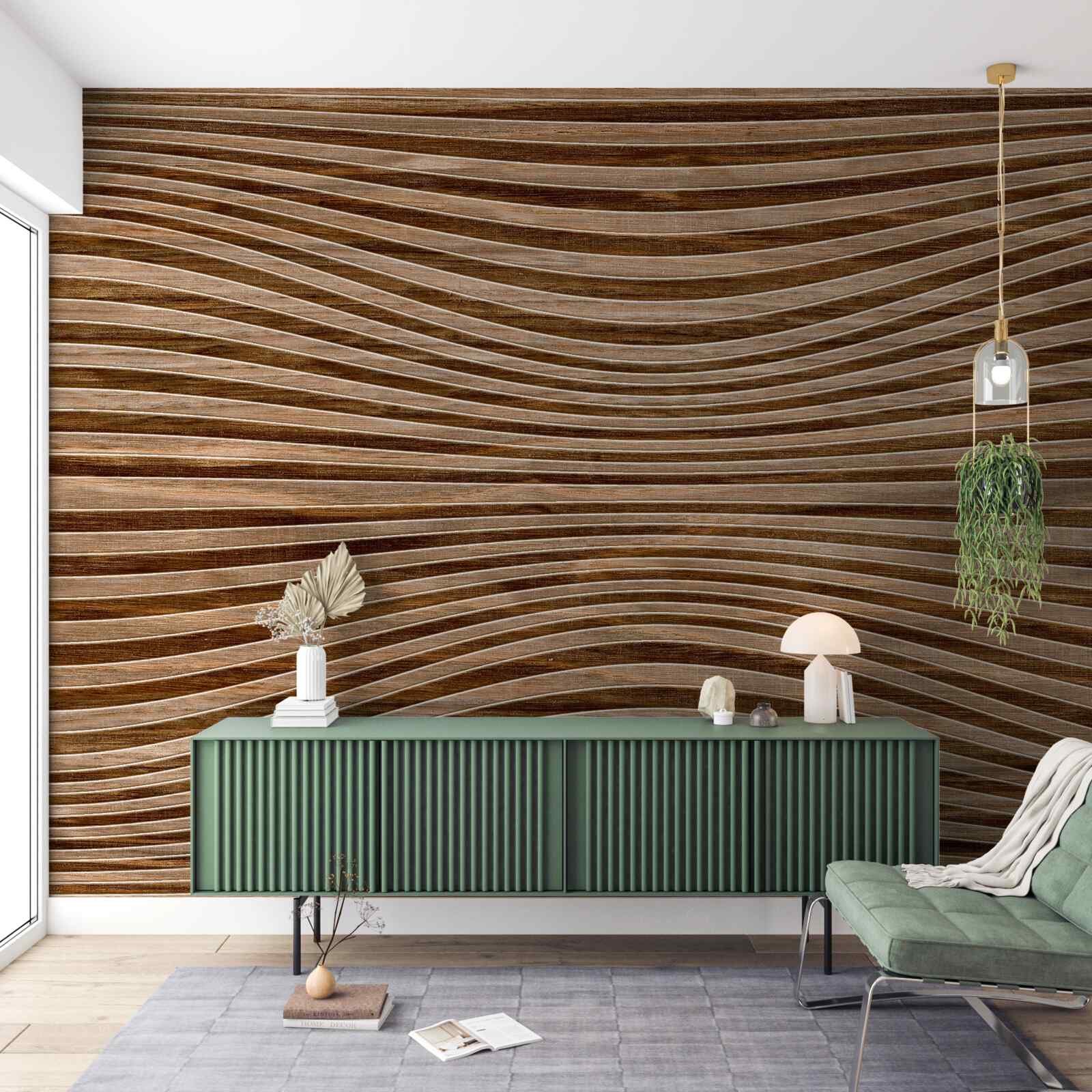 Фотошпалери поверхня деревини гладка