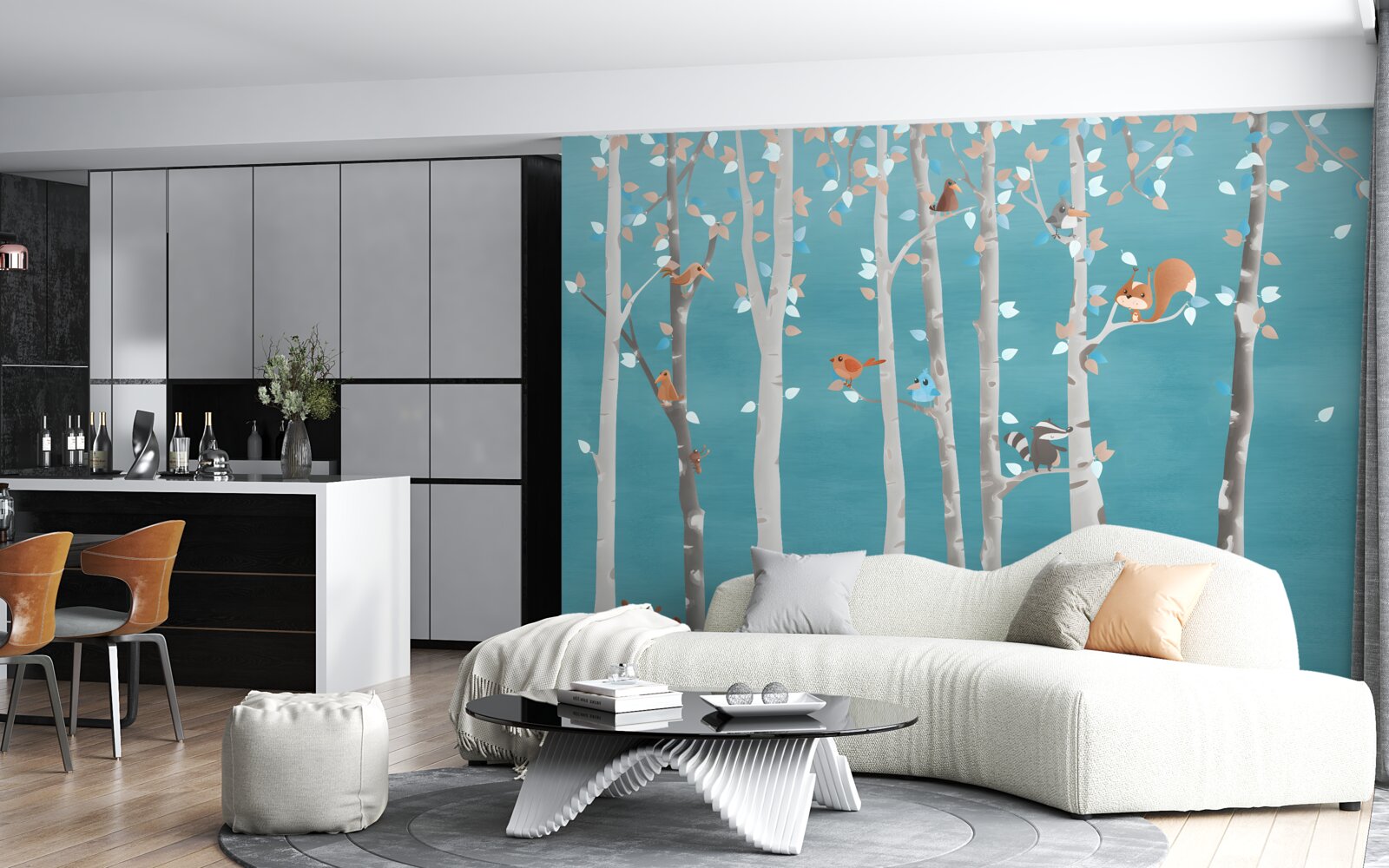 Фотошпалери тварини та лісові мешканці