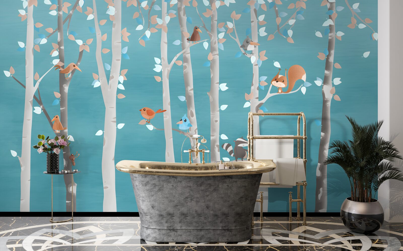 Фотошпалери тварини та лісові мешканці