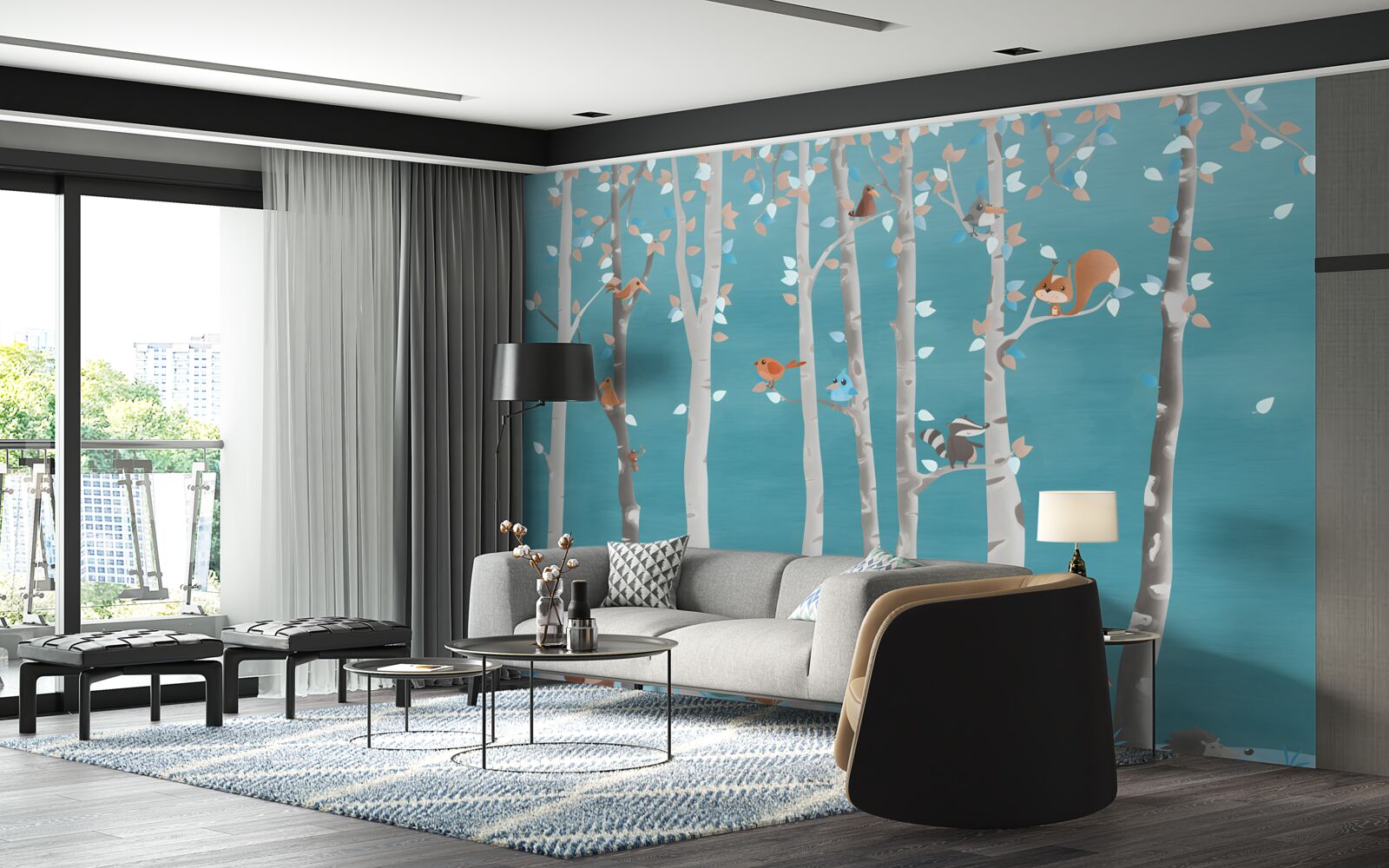 Фотошпалери тварини та лісові мешканці