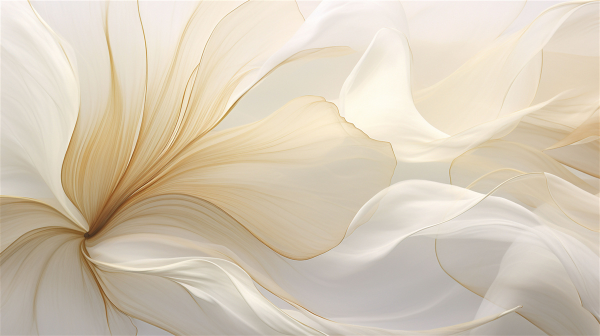 Фотошпалери світлий мармур, прикрашений елегантними візерунками