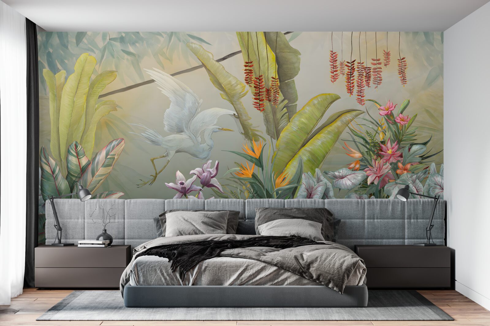 Фотошпалери багата тропічна рослинність