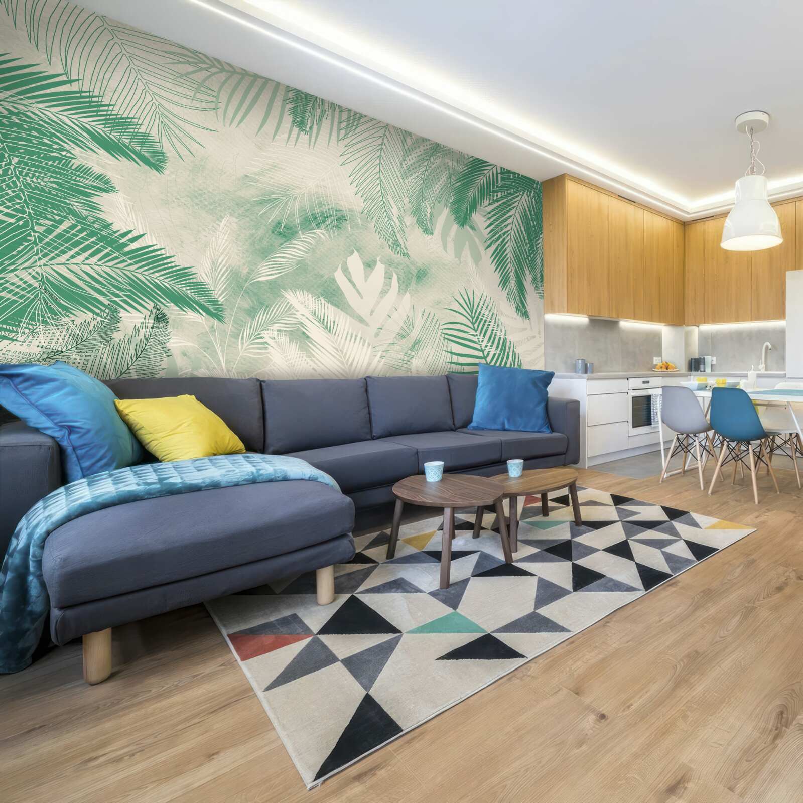 Фотошпалери листя папороті залишається зеленим цілий рік