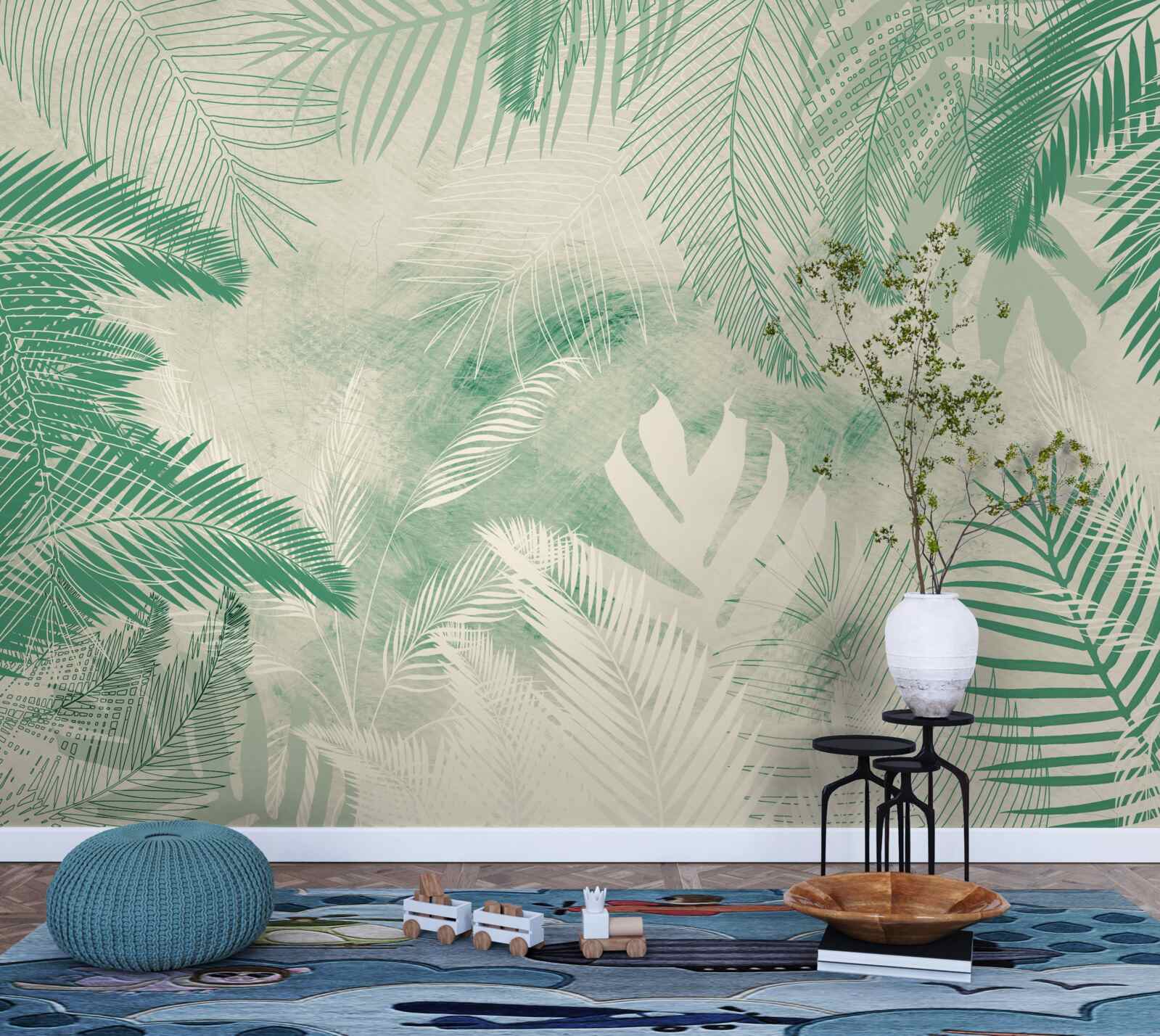 Фотошпалери листя папороті залишається зеленим цілий рік