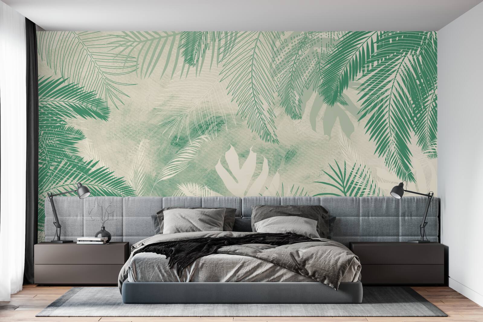 Фотошпалери листя папороті залишається зеленим цілий рік