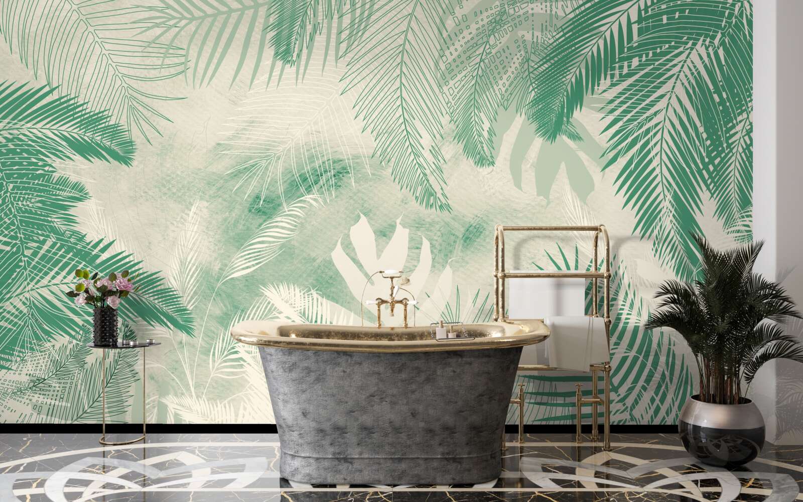 Фотошпалери листя папороті залишається зеленим цілий рік