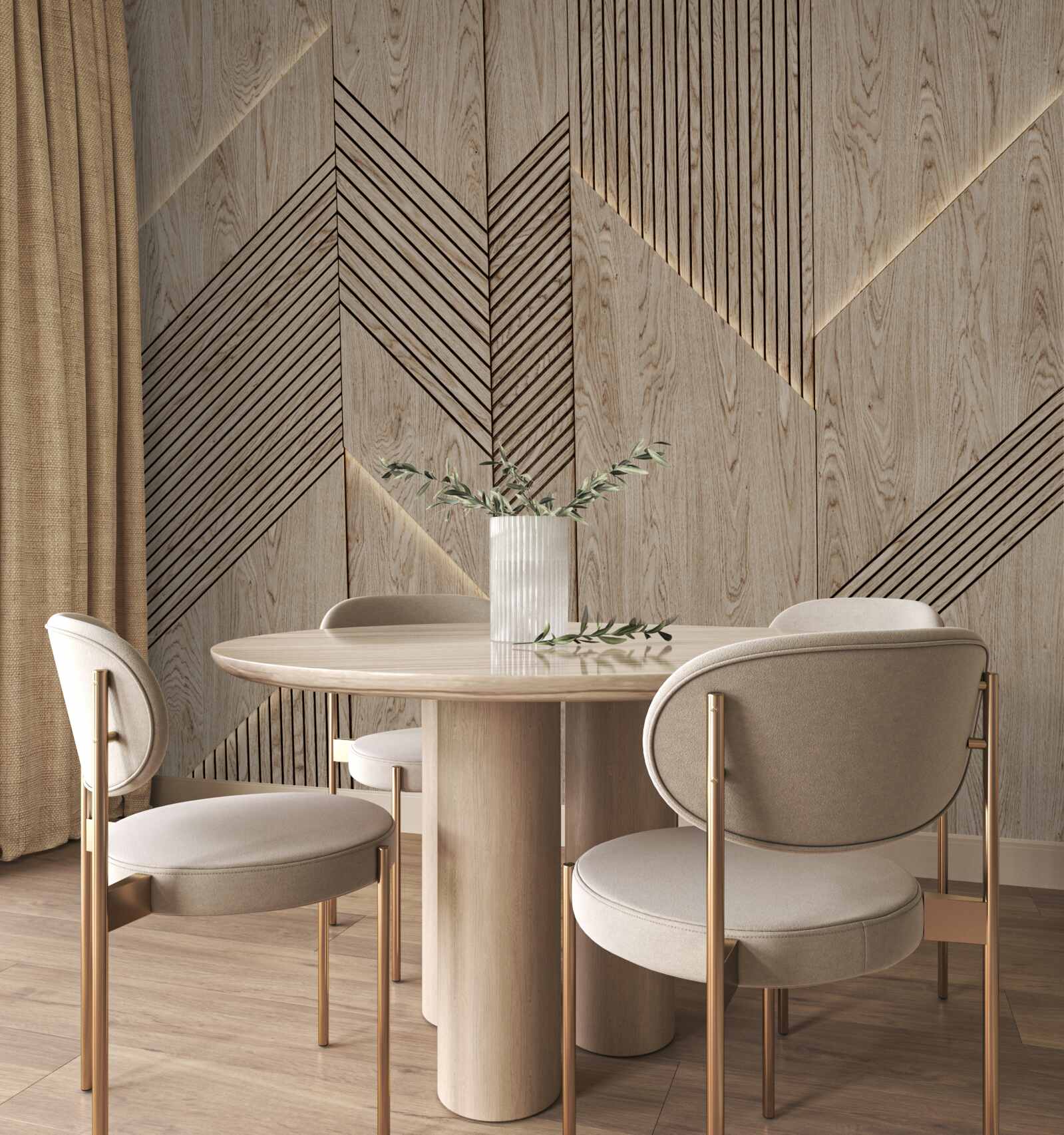 Фотошпалери гранована текстура деревини