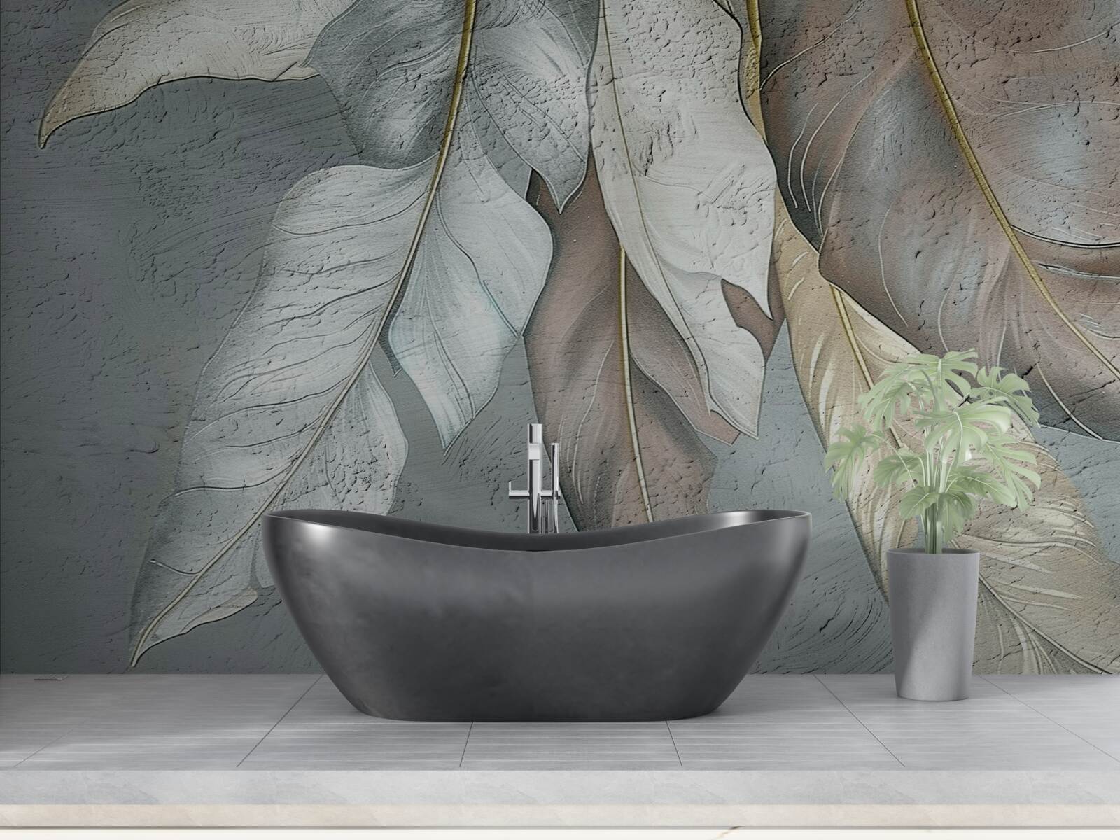 Фотошпалери розпускання листя папороті