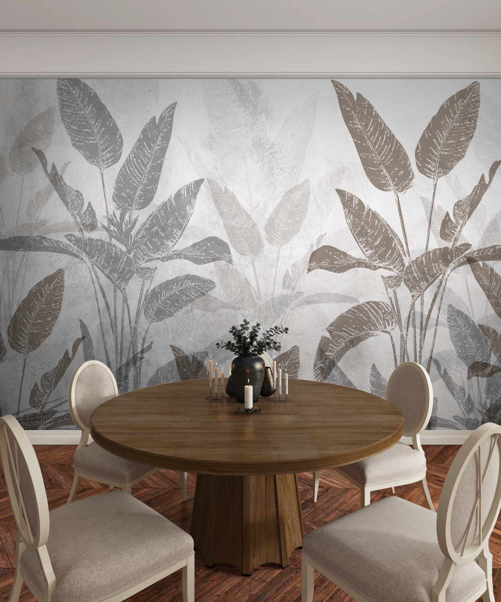 Фотошпалери високі та масивні рослини