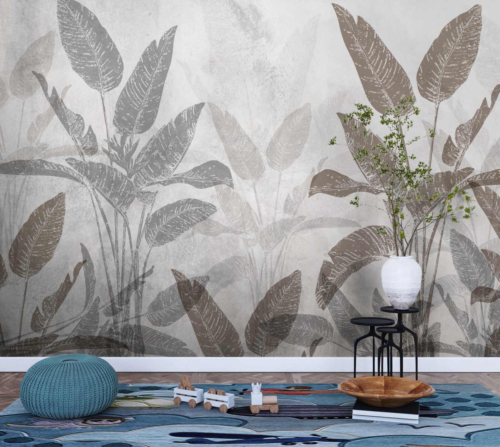 Фотошпалери високі та масивні рослини