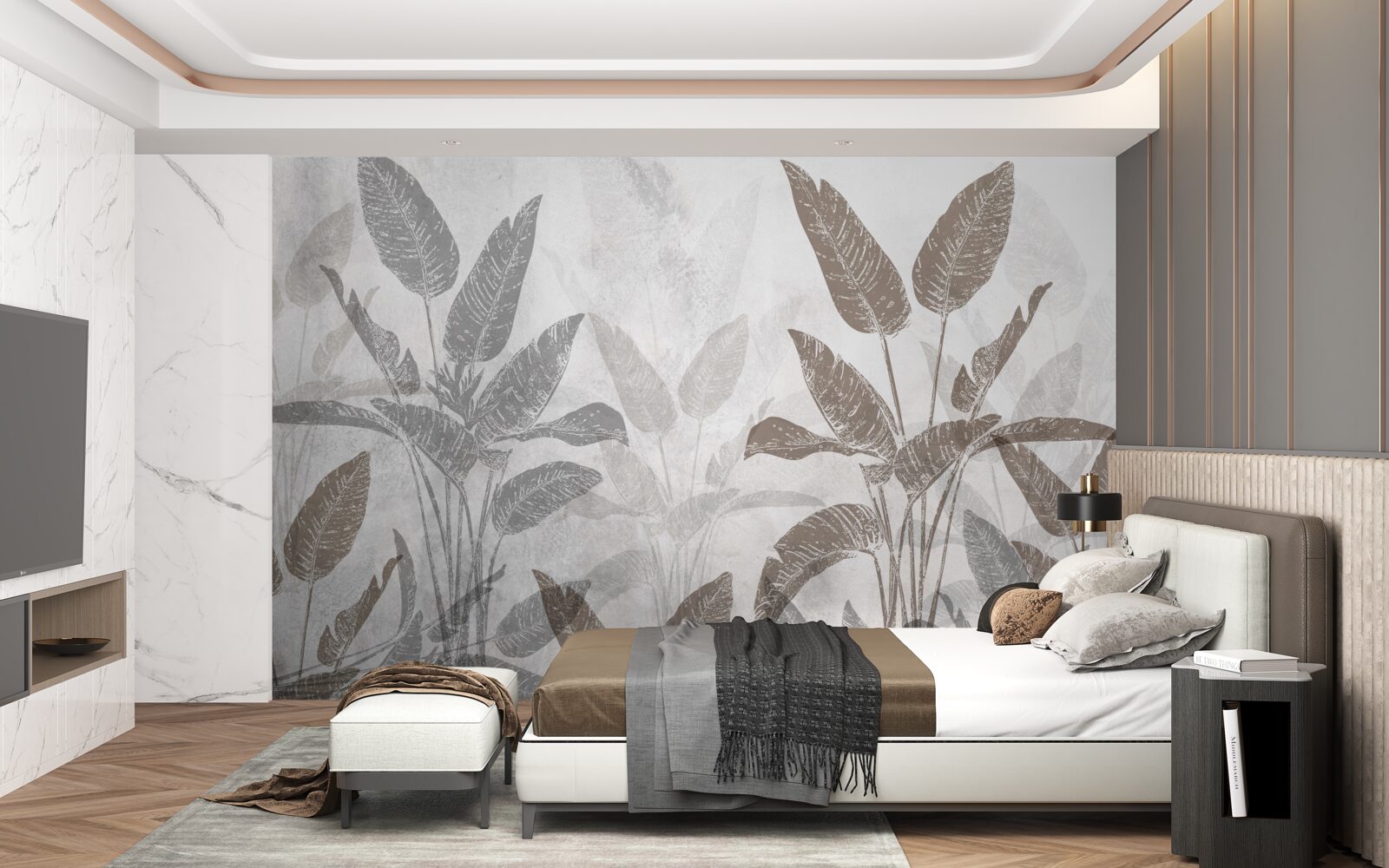 Фотошпалери високі та масивні рослини