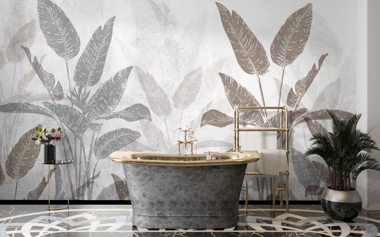 Фотошпалери високі та масивні рослини